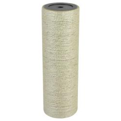 Arbre &agrave; chat griffoir grattoir niche jouet animaux peluch&eacute; 8 x 25 cm 8 mm beige 3702054