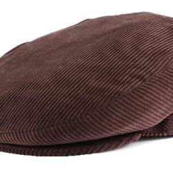 Casquette Velours marron Creation Francaise 59 Marron