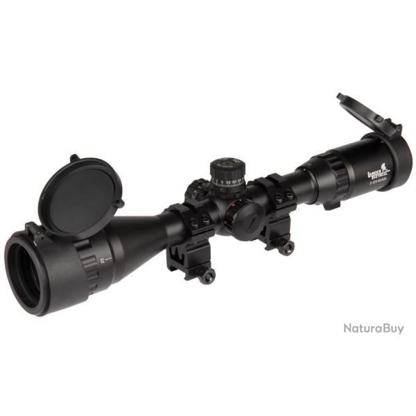 LUNETTE 3-12X40 MILDOT ROUGE/BLEU/VERT