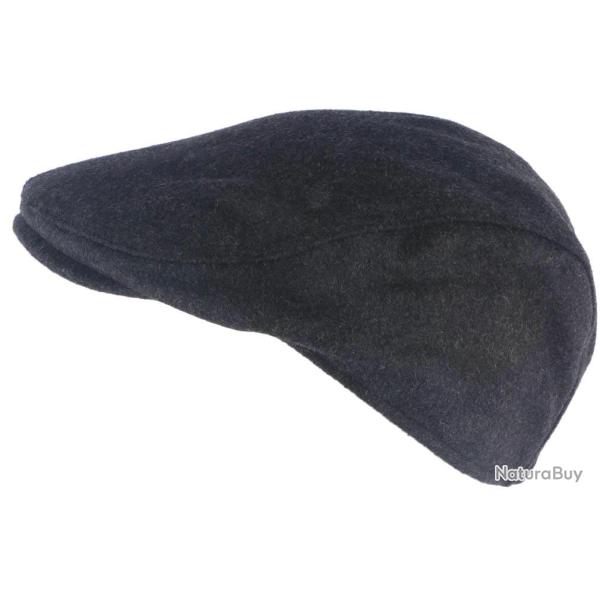 Casquette Plate en Laine Gris Anthracite Feutre Tradition Hyrst Taille unique Gris