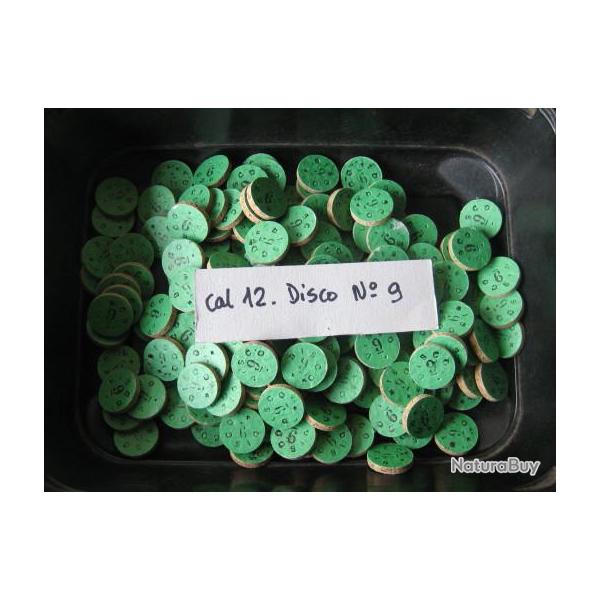 Rondelles  Li�ge  de  fermetures  cal  12  No  9  disco .