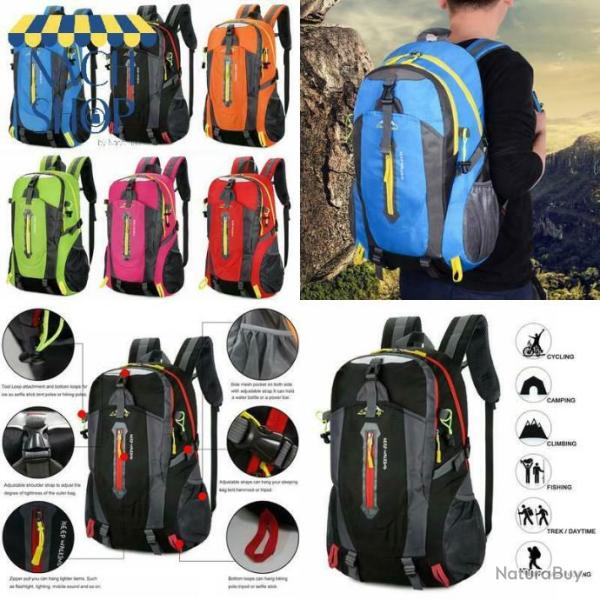 Sac  Dos Camping Randonne Trek 40 L - LIVRAISON GRATUITE !!