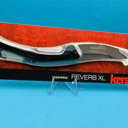 Couteau Kershaw Reverb XL Lame Acier 8Cr13MoV Manche G10/Fibre de Carbone Linerlock Clip KS1225X