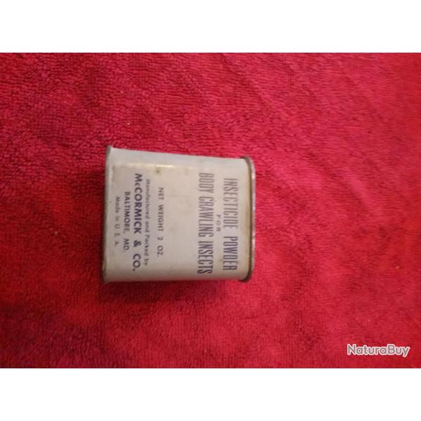 boite de poudre insecticide