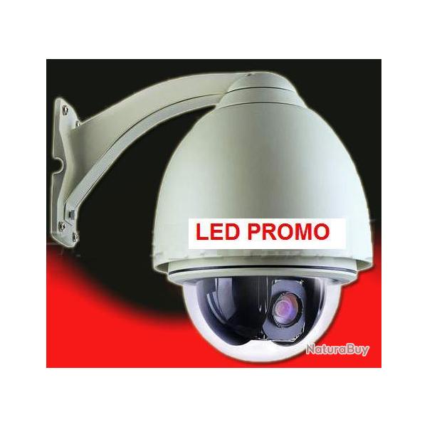 Camera CCD SONY Dome motorise PAN, TILT + ZOOM - PTZ Etanche