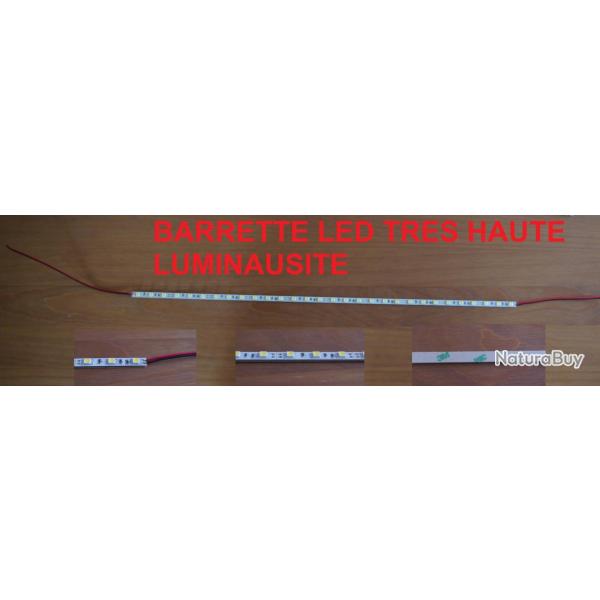 Barrette strip de LED 56 cm ! 90 Leds Blanches 12V Rare ULTRAPUISSANT