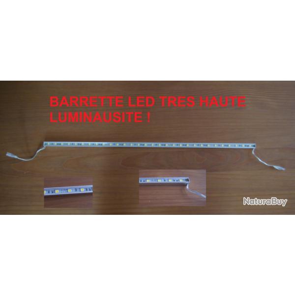 Barrette strip de LED 57 cm ! 90 Leds Blanches 12V Rare ULTRAPUISSANT ETANCHE
