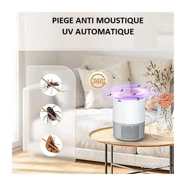 PIEGE MOUSTIQUE CO2 UNIQUE et EFFICACE PHOTOCATALYSE