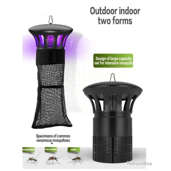 PIEGE PRO MOUSTIQUE UV CO2 Mosquito trap UNIQUE et EFFICACE par photocatalyse !!