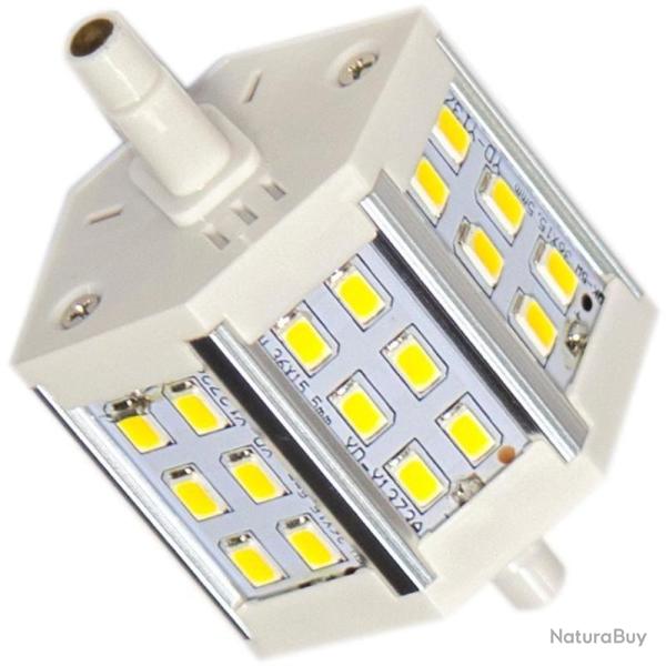 5X Ampoule LED R7S A+++ 6W 78mm 600 lm Blanc Froid