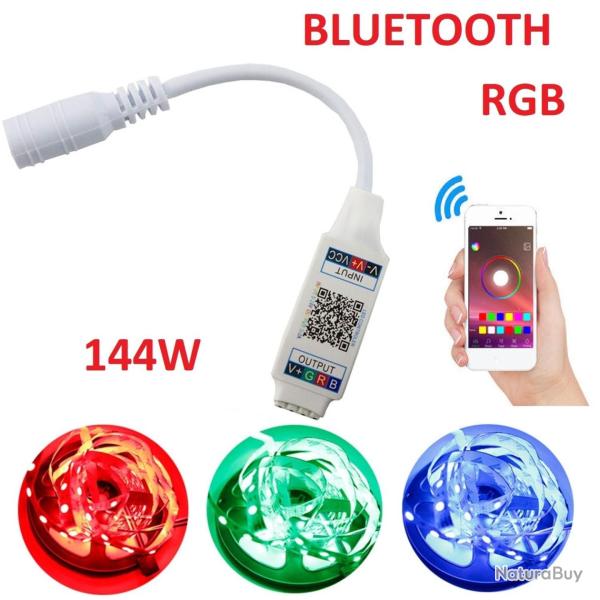 Contrleur RGB BLUETOOTH Ruban Bandeau Led Strip Leds