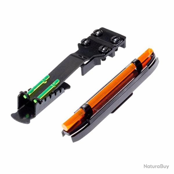 Hausse rglage et guidon aimant HiViz Pour bande 6,3  7,5 mm