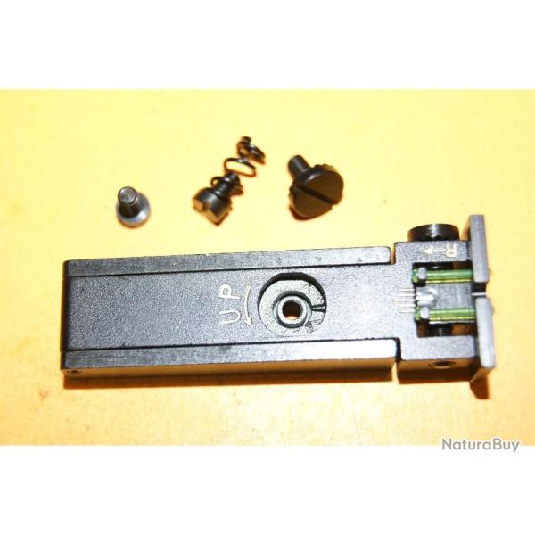 hausse vise LPA BAR09F plate dessous fibre optique fluo (s7c20)