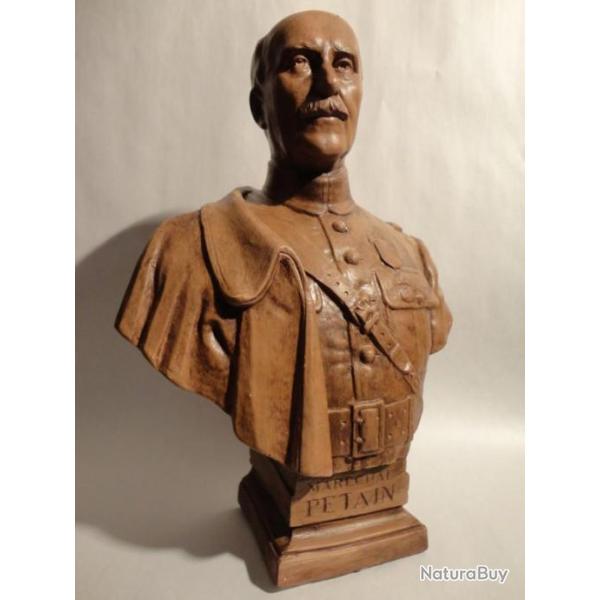 Buste du Mar�chal P�tain taille moyenne