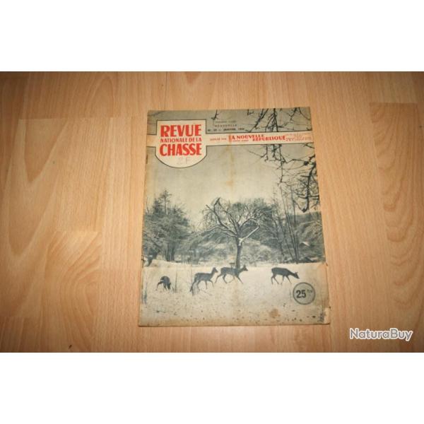 REVUE NATIONALE DE LA CHASSE n29 JANVIER 1950 -  (d9o188)