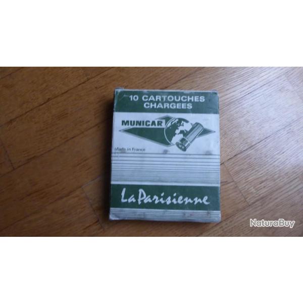 REF 8 - BOTE CARTOUCHES DE CHASSE CAL 12 - plomb n 8  - MUNICAR LA PARISIENNE