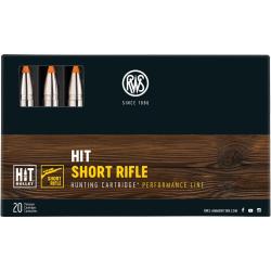 Cartouche RWS HIT 9,3x62 Short Rifle