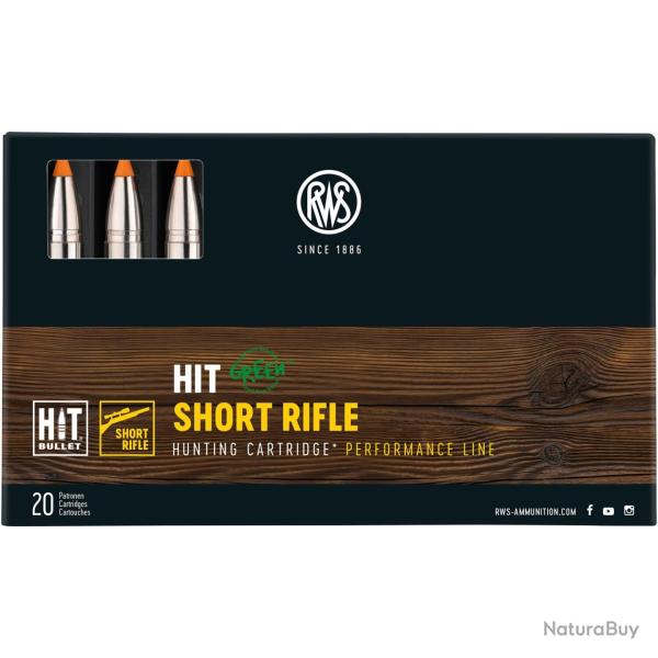 Cartouche RWS HIT 9,3x62 Short Rifle