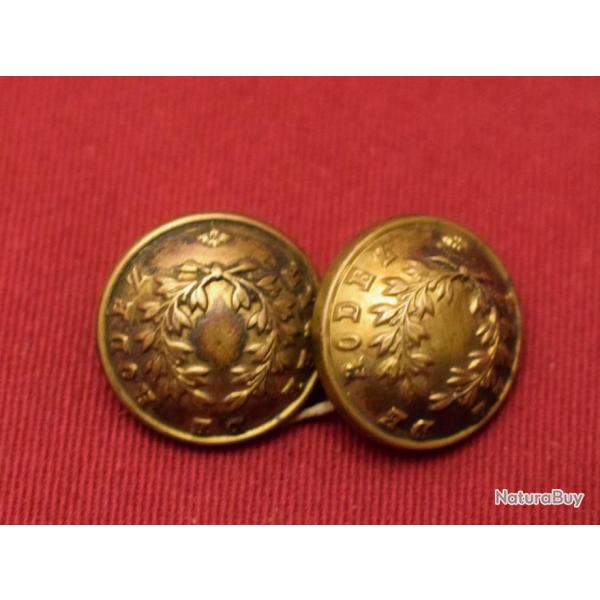 2 BOUTONS ANCIENS, LYC�E DE RODEZ