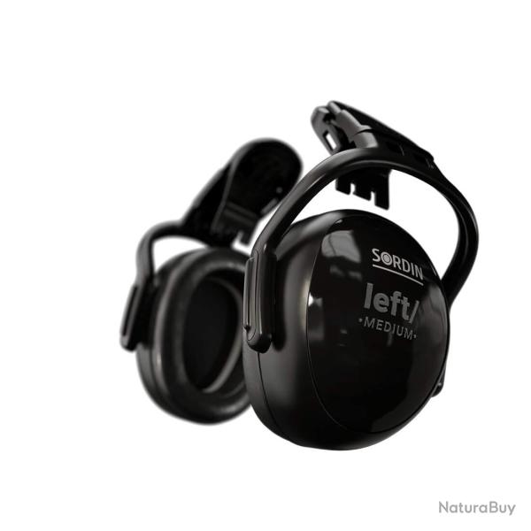 Sordin Left/RIGHT Noir - Attaches-casque