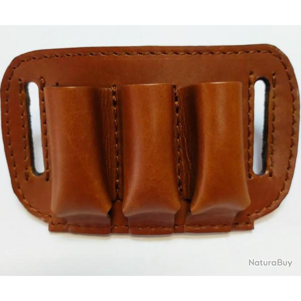 VALENTIN GANCH ETUI A CARTOUCHES 3 TUBES CAL 12