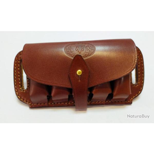 VALENTIN GANCH ETUI A CARTOUCHES 5 TUBES CAL 12