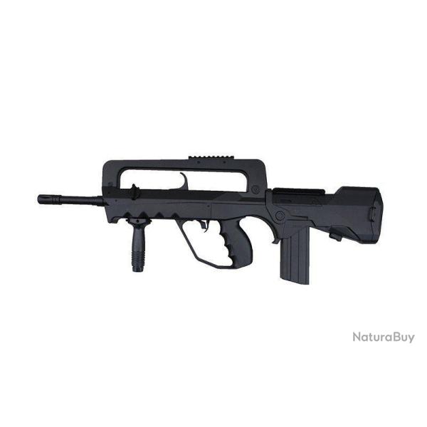 R�plique airsoft M46A Double Eagle Style Famas Noir spring 0.8 joule