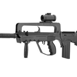 R&eacute;plique airsoft M46P Double Eagle Style Famas Noir spring 0.8 joule