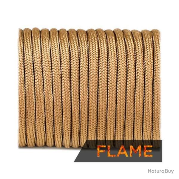 Corde : Flame cord EDCX Survival (10 m�tres) - coyote