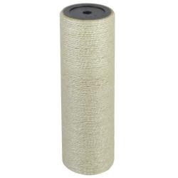 Arbre &agrave; chat griffoir grattoir niche jouet animaux peluch&eacute; 8 x 25 cm 10 mm beige 3702029