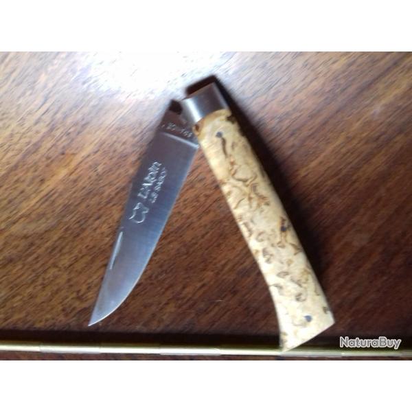 ALPIN BOULEAU joli  Couteau GRAV� Pr�nom GRATUIT