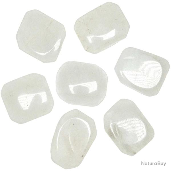 Galet plat jade blanc - A l'unit�