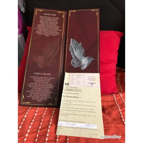 tryptique  m�dailles du vatican Pater Noster