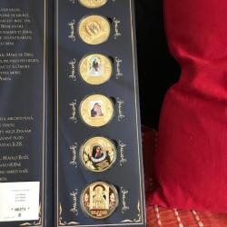 triptyque m&eacute;dailles du vatican Ave Maria 2017