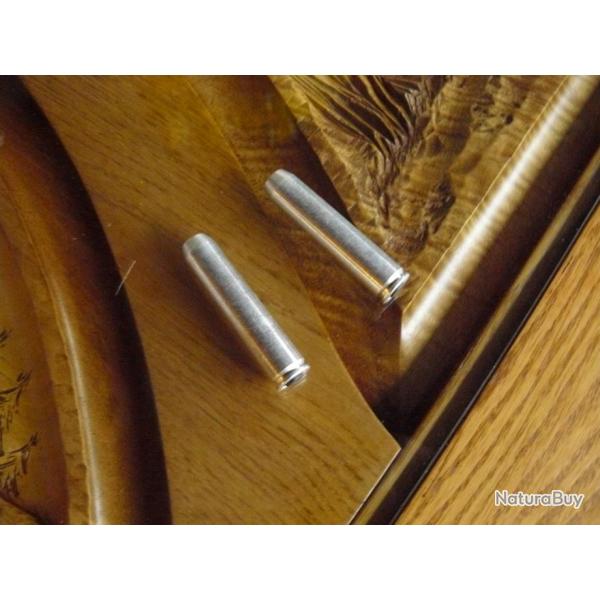 TOP PRIX...LOT DE 2 DOUILLES ALU  CAL   270