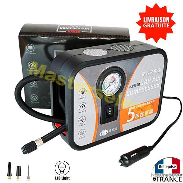Compresseur � air gonfleur pour pneu de voiture avec allume cigare 12v 30L/mn