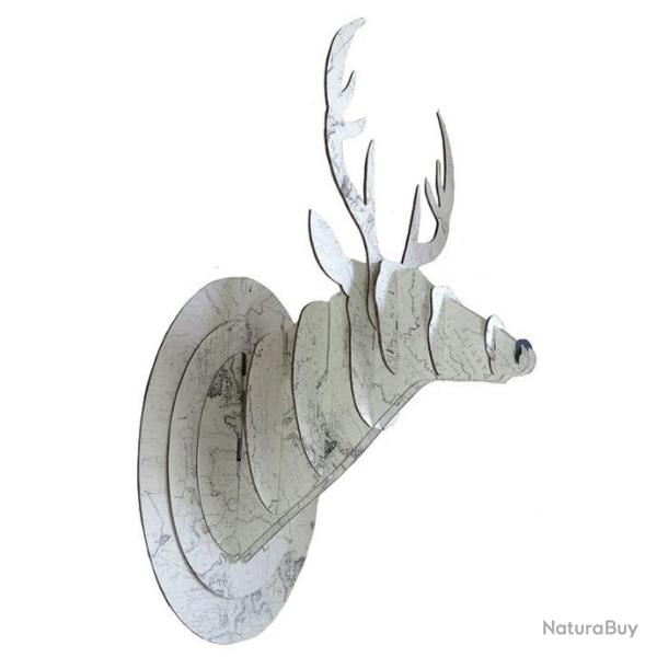 TROPHE DE CERF CARTON MAP
