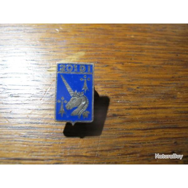 Insigne Pucelle Boutonni�re 20�me division d'infanterie
