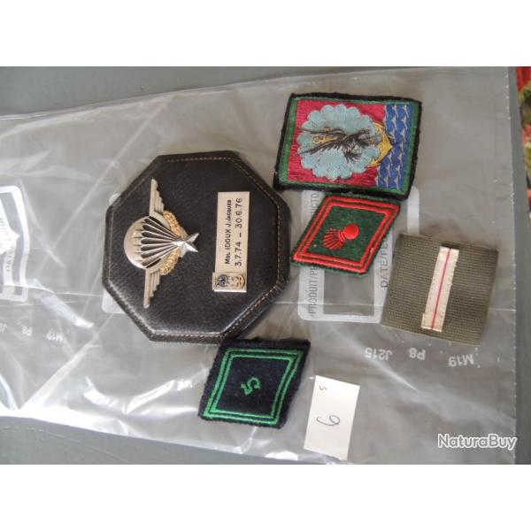 ecusson en lot different n 6