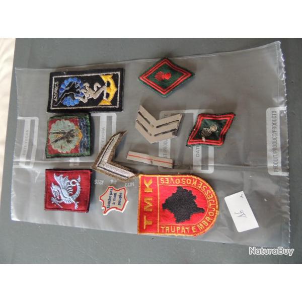 ecusson en lot different n 16