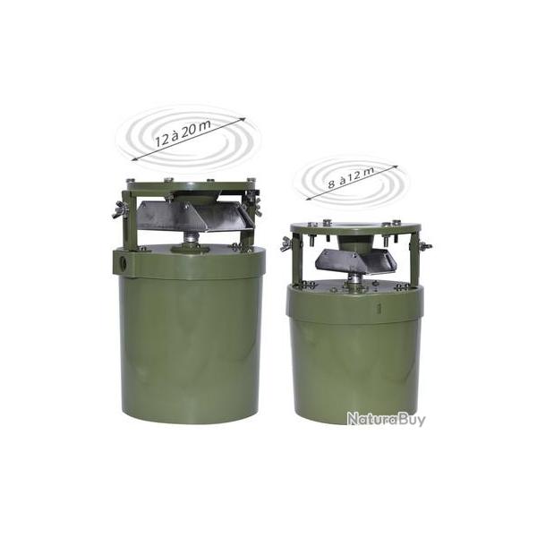 Lot de 6 BATTERIE + AGRAINOIRS AUTOMATIQUES AVEC PROGRAMMATEUR DIGITAL 6V