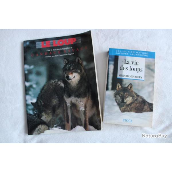 Lot 2 ouvrages loup