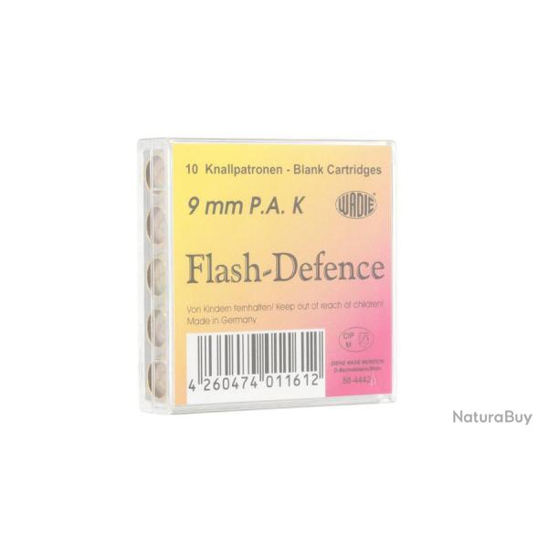 Bote de 10 cartouches 9 mm PAK  blanc