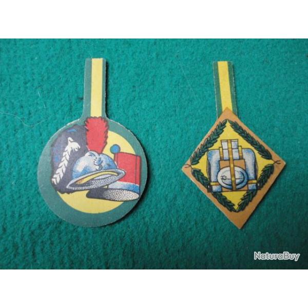 2 insignes journ�e du Poilu.