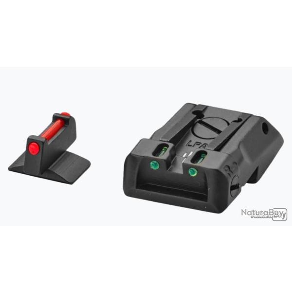 Set de mire LPA pour Sig Sauer 1911 Cal. 22 - F/O Type - LPA SIGHTS