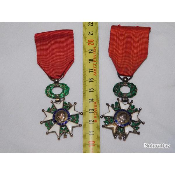 LOT 2 CROIX LEGION HONNEUR CHEVALIER  III� REPUBLIQUE  ........ #.8