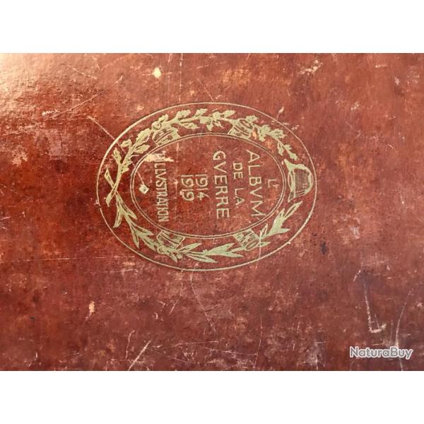 lot de 2 livres l?illustration� ��l?album de la guerre 1914 1919��