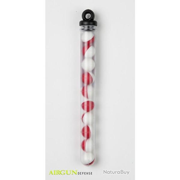 Billes Poivre. Calibre 68 Pot tube de 10 billes "Milspec"