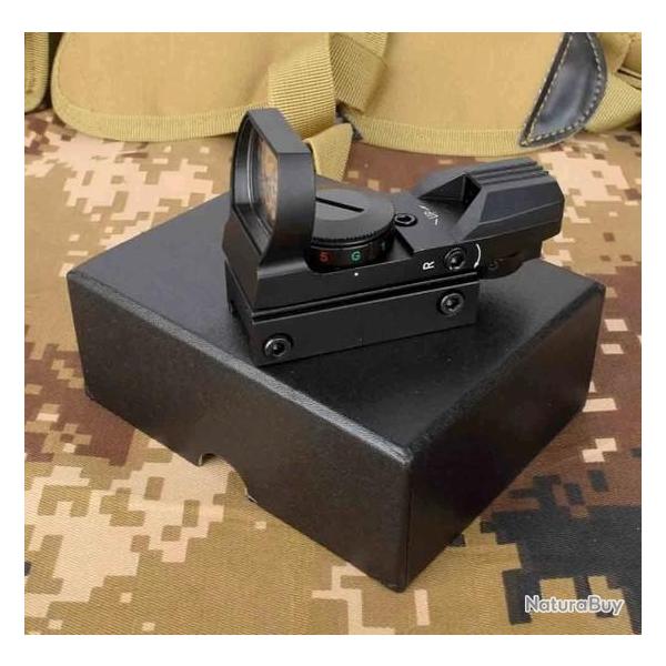 viseur holographique 1x33, 4 rticules, point rouge/vert - LIVRAISON GRATUITE