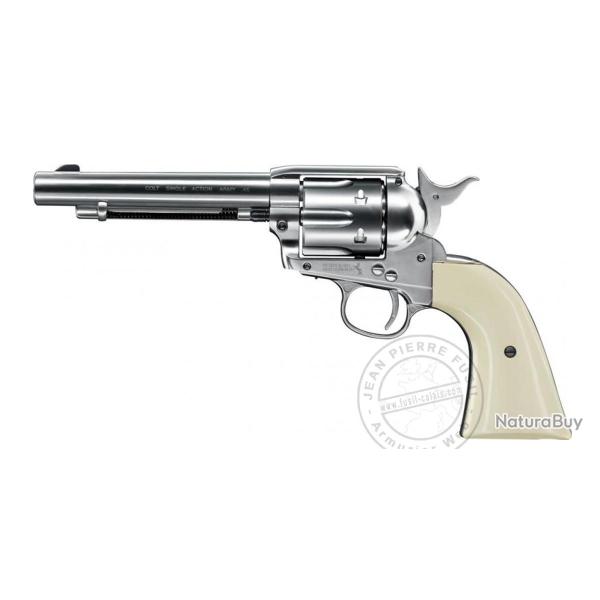 Revolver 4,5 mm BB CO2 UMAREX Colt Single Action Army 45 - Canon 5,5" Nickel